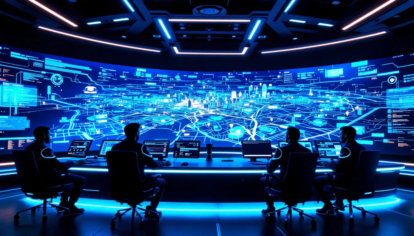 A representation of protecting critical systems in cyber security.