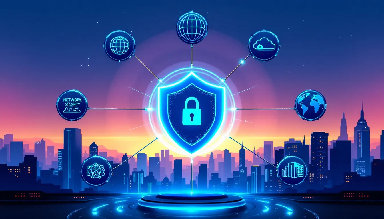 Various types of managed security services.